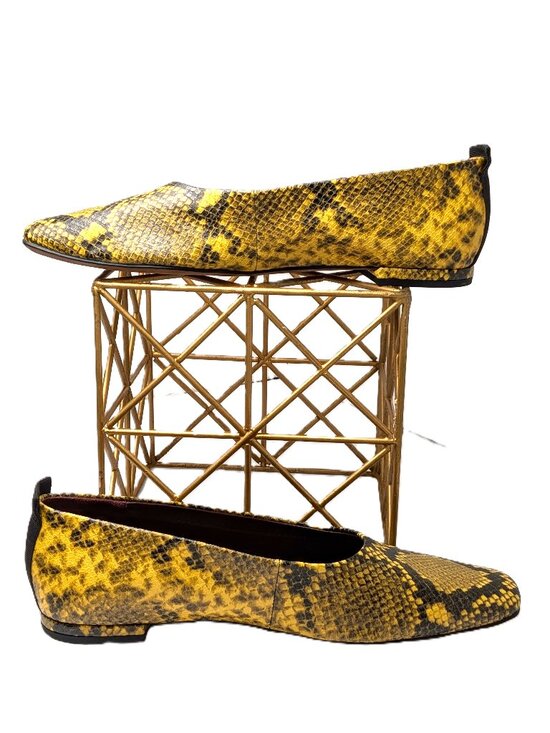 Franco Sarto Shoes - Franco Sarto L‑Vana Snakeskin Slip‑On Flats Size 8 — NEW (No Original Box)
